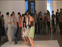 performance by Julien Collieux, UNA Galeria, Bucharest