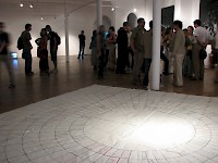 opening and exhibition view with works by Julien Collieux at UNA Galeria Bucharest