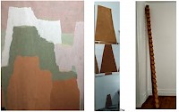 PEDRO SEQUEIRA, Anthropocenic Drawings 2019 210x170 cm, Industrial Archaeology 2019 70x50 cm Object for a performance