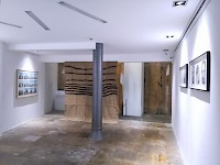 Stefan Sava – Facts about which there can be questions, Installation, 2013 , Decebal Scriba (right)