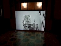 Amphiteatre Images credit: Gilles Zark MARIANA CALÓ AND FRANCISCO QUEIMADELA Sombra Luminosa (2018), HD video and 16mm transfered to Hd video, 3:2, color, sound, 22’09”,